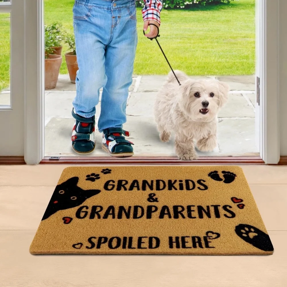Natural Doormat Door Doormat Entryway Indoor Outdoor 15X23 Grandkids Grandparent